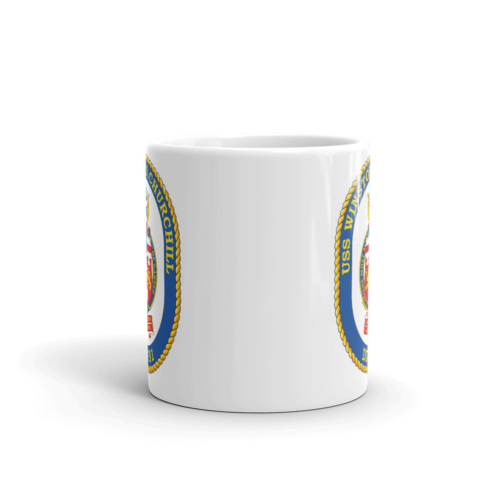 USS Winston S. Churchill (DDG-81) Ship's Crest Mug
