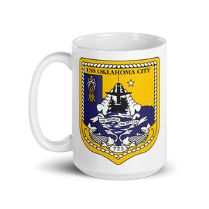USS Oklahoma City (SSN-723) Ship's Crest Mug
