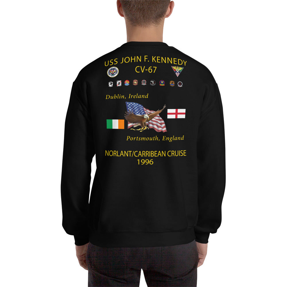 USS John F. Kennedy (CV-67) 1996 Cruise Sweatshirt