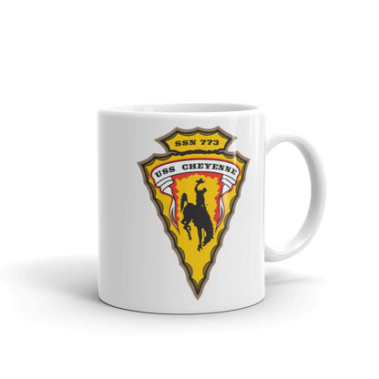 USS Cheyenne (SSN-773) Ship's Crest Mug