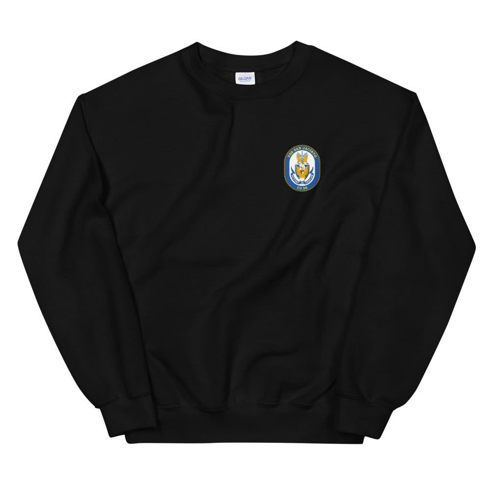 USS San Jacinto (CG-56) Ship's Crest Sweatshirt