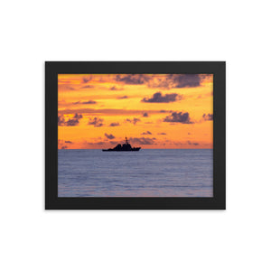 USS Curtis Wilbur (DDG-54) Framed Ship Photo