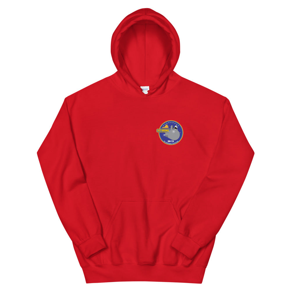 USS Virginia (SSN-774) Ship's Crest Hoodie
