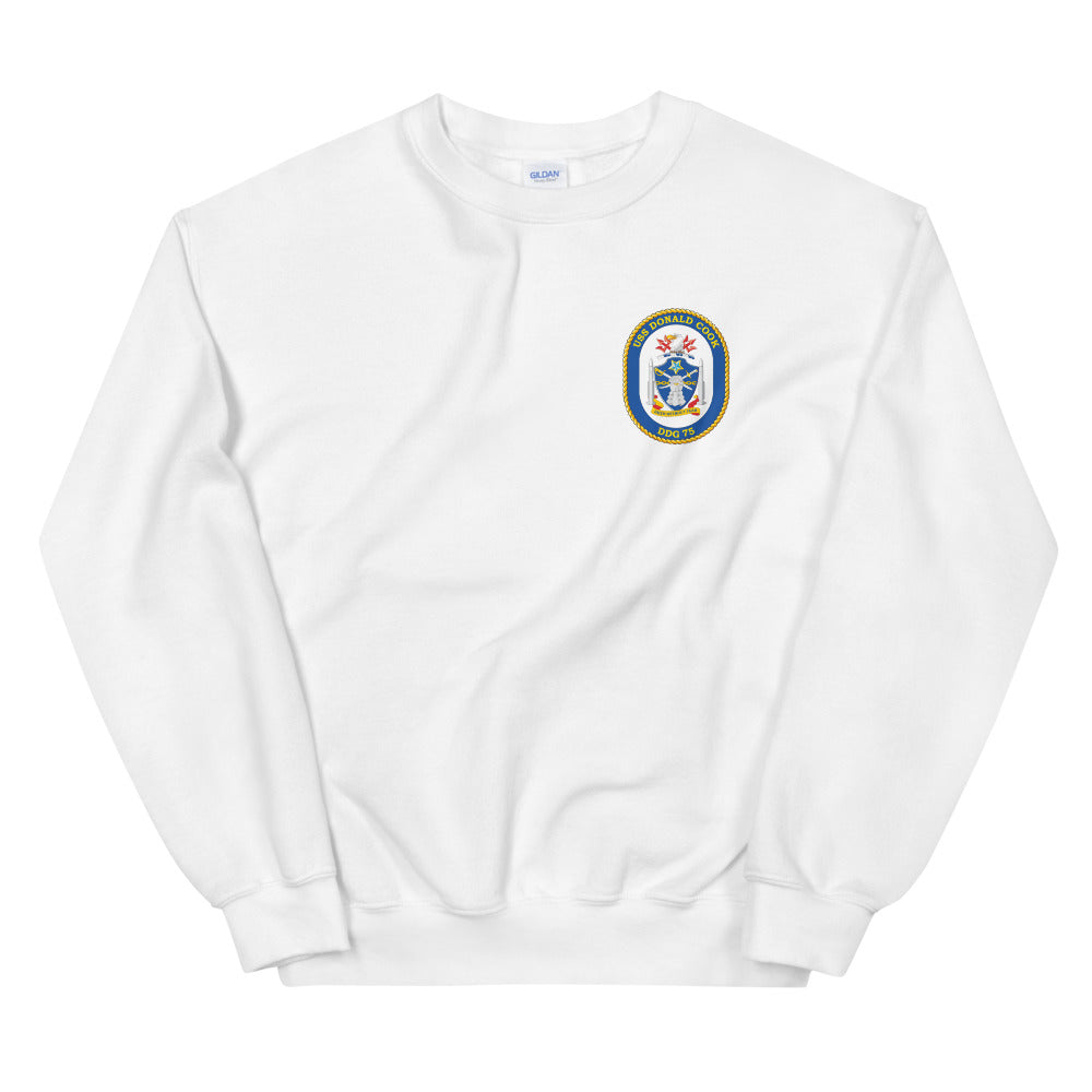 USS Donald Cook (DDG-75) Ship's Crest Sweatshirt