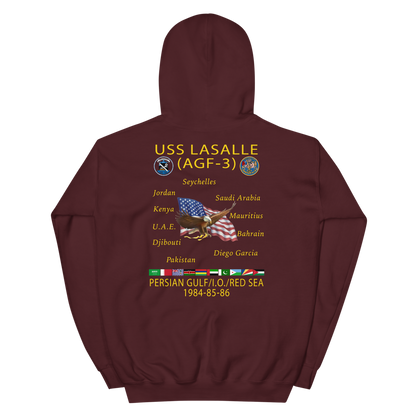 USS LASALLE (AGF-3) Custom Cruise Hoodie