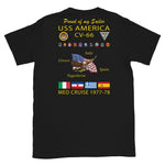 USS America (CV-66) 1977-78 Cruise Shirt - FAMILY