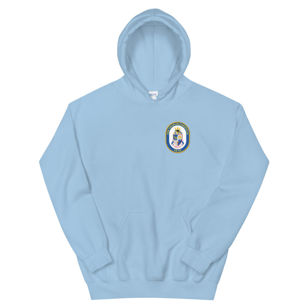 USS Chancellorsville (CG-62) Ship's Crest Hoodie