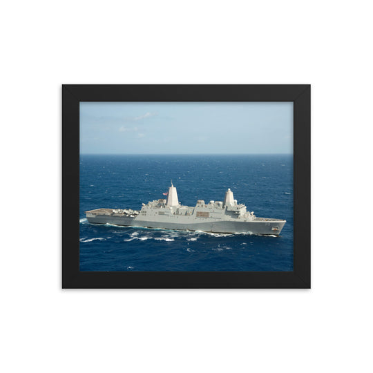 USS Green Bay (LPD-20) Framed Ship Photo