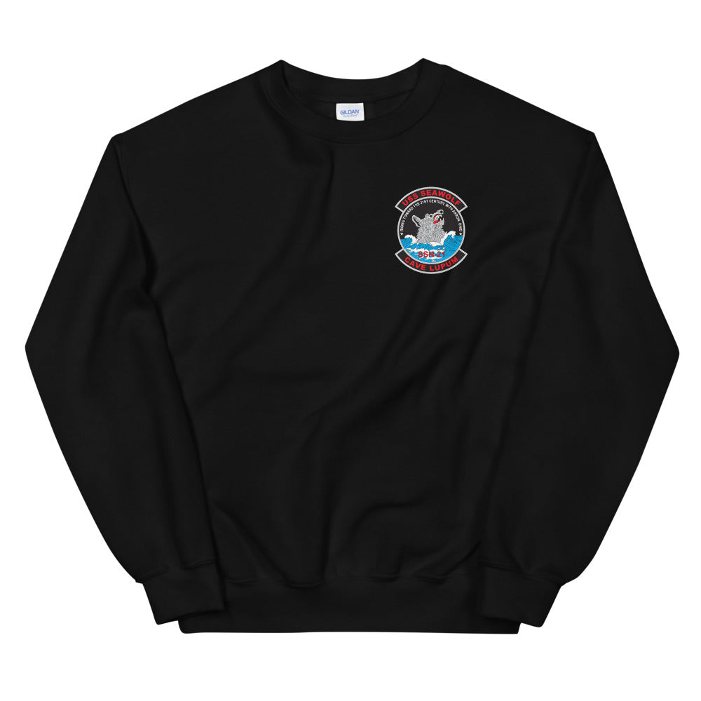 USS Seawolf (SSN-21) Ship's Crest Sweatshirt