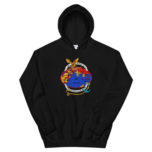 USS Midway (CV-41) Indian Ocean Cruise 1988-89 Hoodie