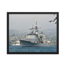 Load image into Gallery viewer, USS Port Royal (CG-73) Framed Ship Photo - Pearl Harbor