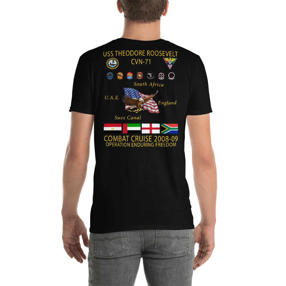 USS Theodore Roosevelt (CVN-71) 2008-09 Cruise Shirt