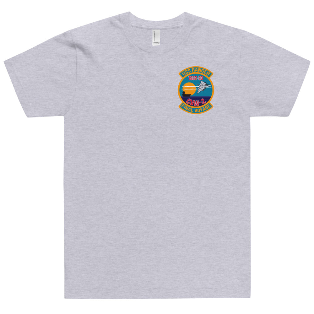USS Ranger (CV-61) '92-'93 Final Voyage Shirt