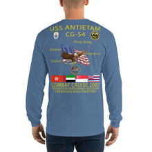 Load image into Gallery viewer, USS Antietam (CG-54) 2007 Long Sleeve Cruise Shirt