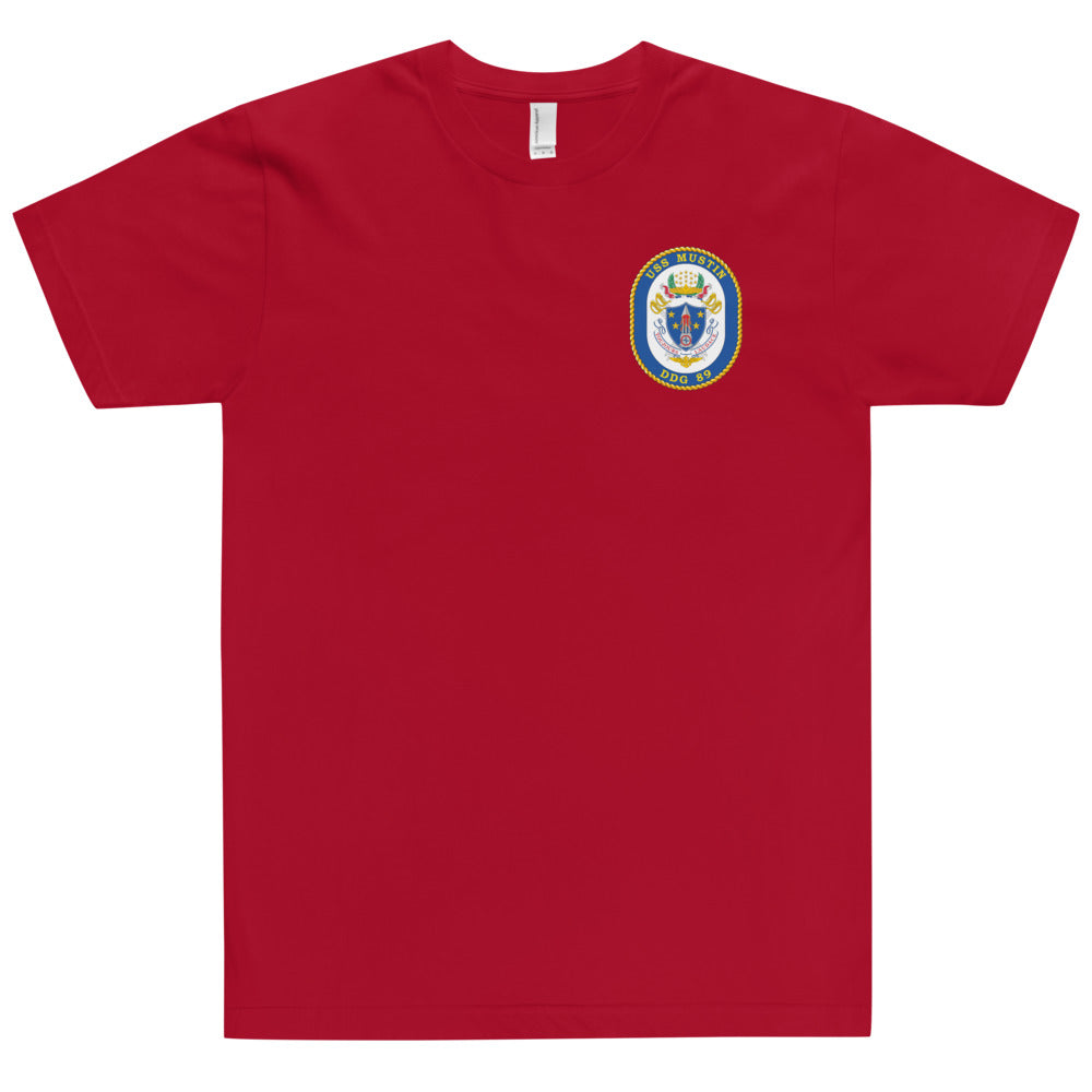 USS Mustin (DDG-89) Ship's Crest Shirt