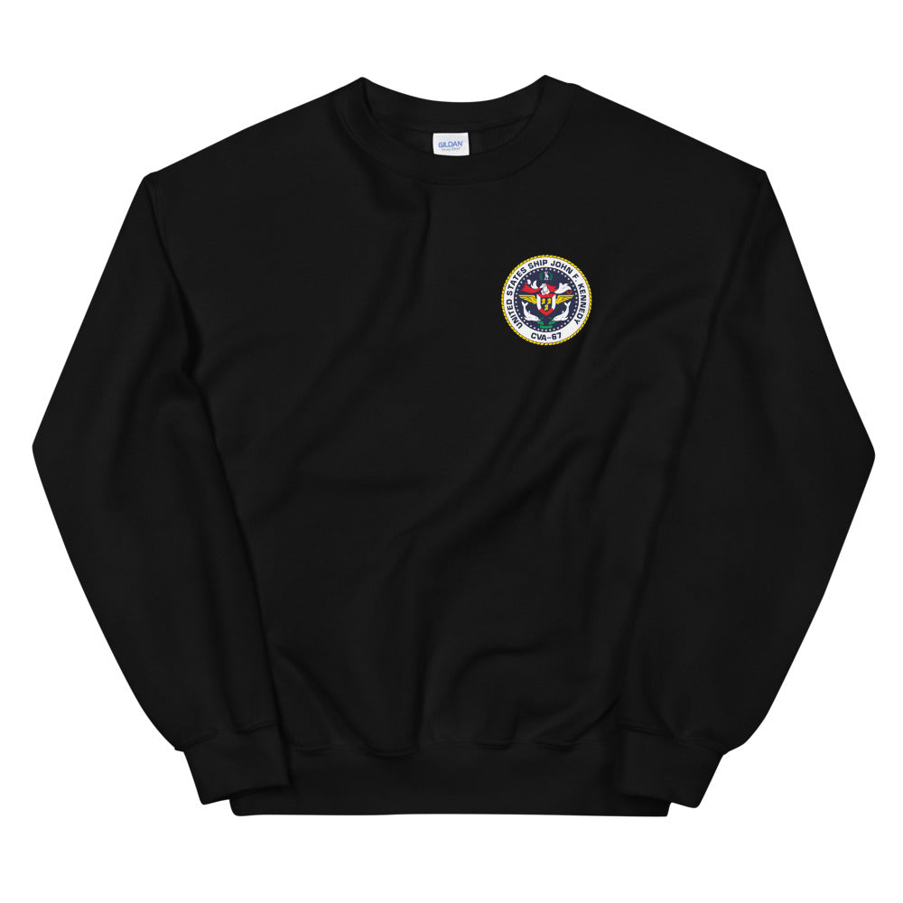 USS John F. Kennedy (CVA-67) Ship's Crest Sweatshirt