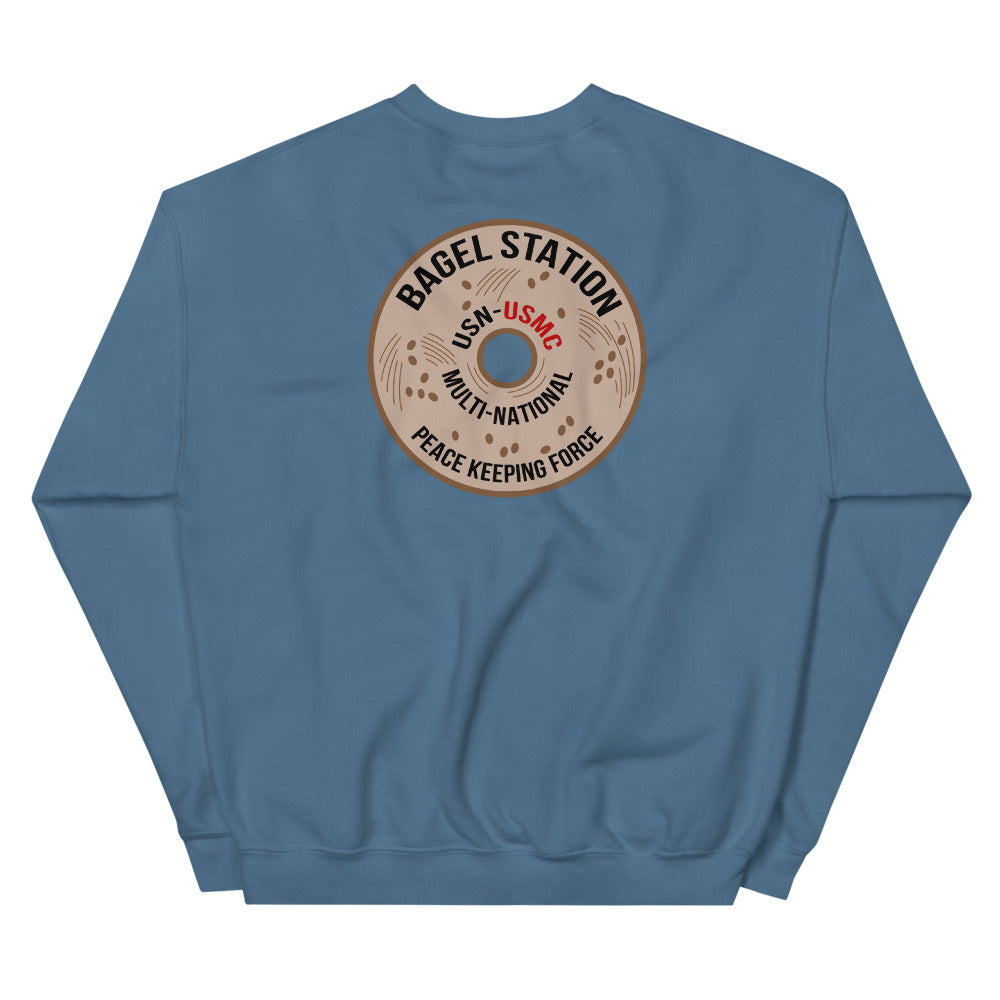 USS John F. Kennedy (CV-67) '83 Bagel Station Sweatshirt