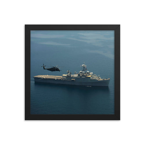 USS Ponce (LPD-15) Framed Ship Photo