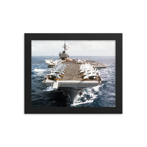 USS Constellation (CV-64) Framed Ship Photo