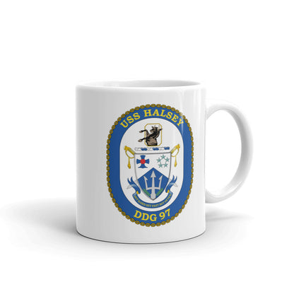 USS Halsey (DDG-97) Ship's Crest Mug