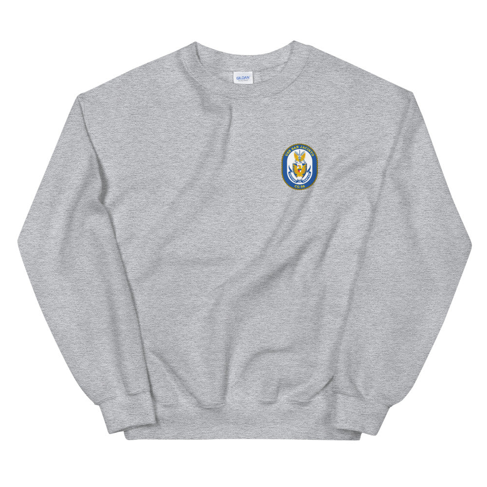 USS San Jacinto (CG-56) Ship's Crest Sweatshirt