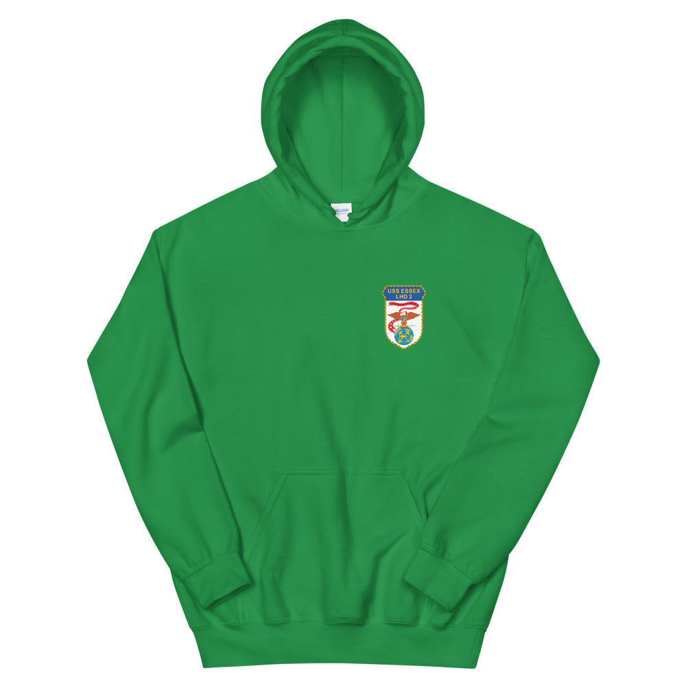 USS Essex (LHD-2) Ship's Crest Hoodie