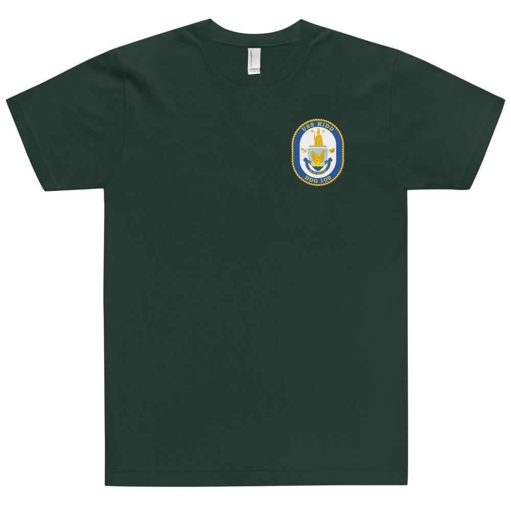 USS Kidd (DDG-100) Ship's Crest Shirt