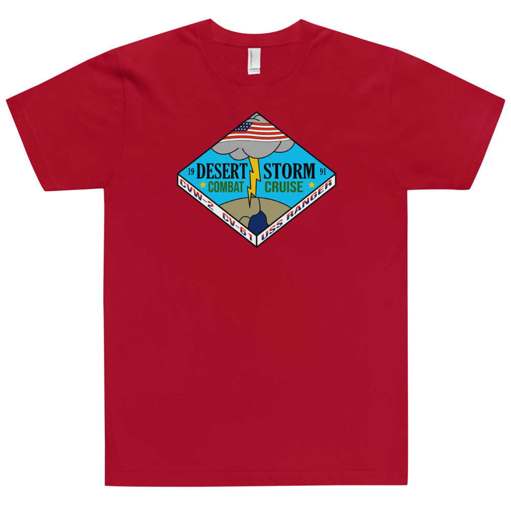 USS Ranger (CV-61) Desert Storm Combat Cruise Shirt