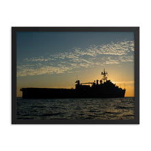 Load image into Gallery viewer, USS Ponce (LPD-15) Framed Ship Photo