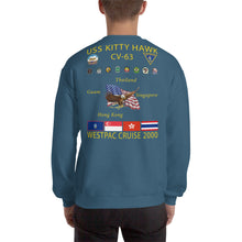Load image into Gallery viewer, USS Kitty Hawk (CV-63) 2000 Cruise Sweatshirt
