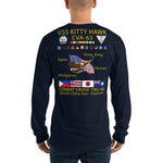 USS Kitty Hawk (CVA-63) 1965-66 Long Sleeve Cruise Shirt