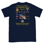 USS Abraham Lincoln (CVN-72) 2000-01 Cruise Shirt - Family