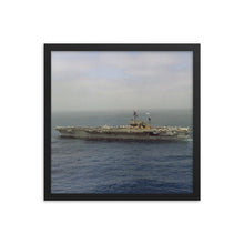 Load image into Gallery viewer, USS Constellation (CV-64) Framed Ship Store