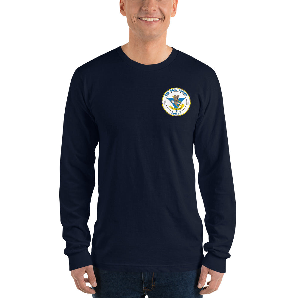 USS Carl Vinson (CVN-70) 1994 Long Sleeve Cruise Shirt