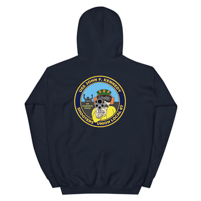 USS John F. Kennedy (CVA-67) Shooters Union Local 67 Hoodie