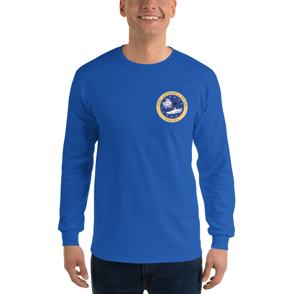 USS Constellation (CVA-64) 1966 Long Sleeve Cruise Shirt