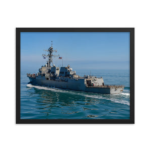 USS Gravely (DDG-107) Framed Ship Photo