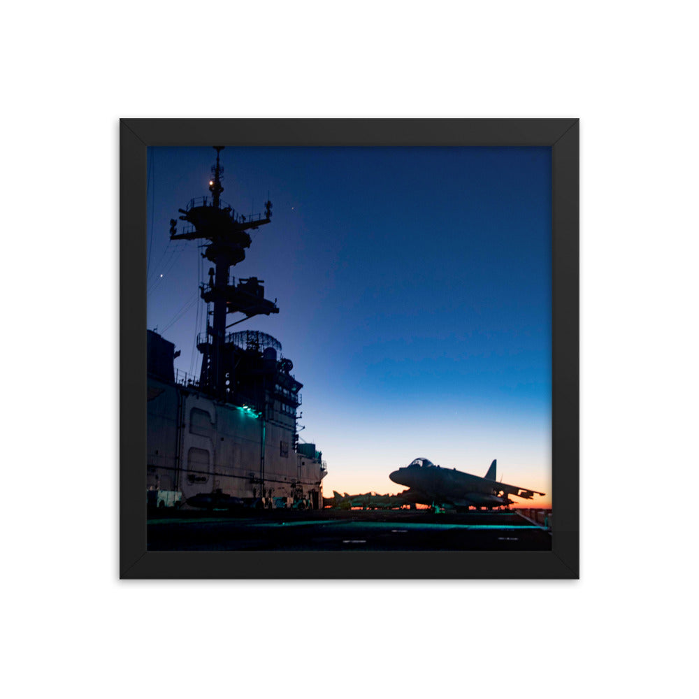 USS Bonhomme Richard (LHD-6) Framed Ship Photo