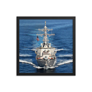 USS John Paul Jones (DDG-53) Framed Ship Photo