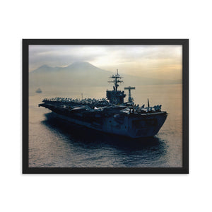 USS Nimitz (CVN-68) Framed Ship Photo
