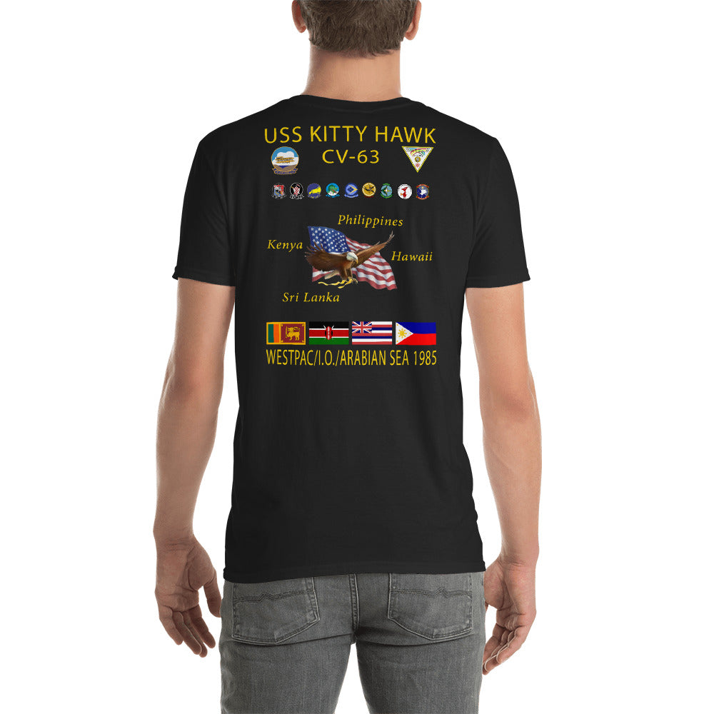 USS Kitty Hawk (CV-63) 1985 Cruise Shirt