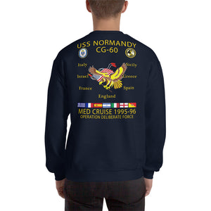 USS Normandy (CG-60) 1995-96 Cruise Sweatshirt