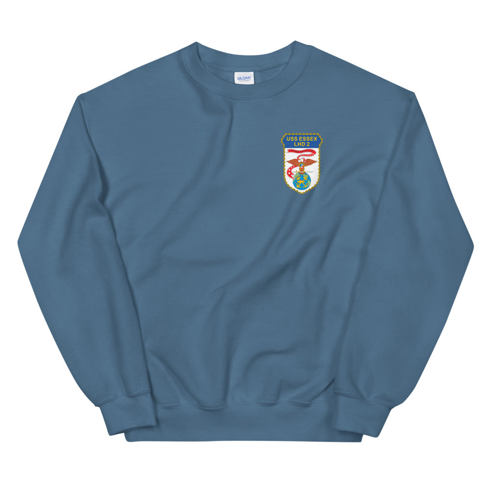 USS Essex (LHD-2) Ship's Crest Sweatshirt