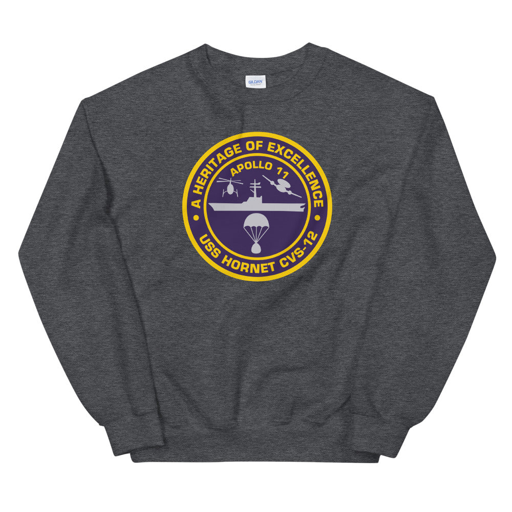 USS Hornet (CVS-12) Apollo 11 Sweatshirt