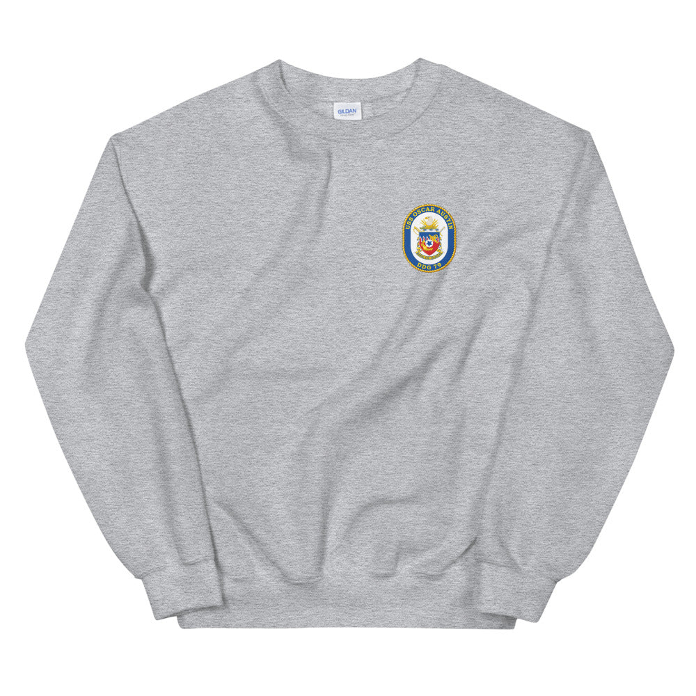 USS Oscar Austin (DDG-79) Ship's Crest Sweatshirt