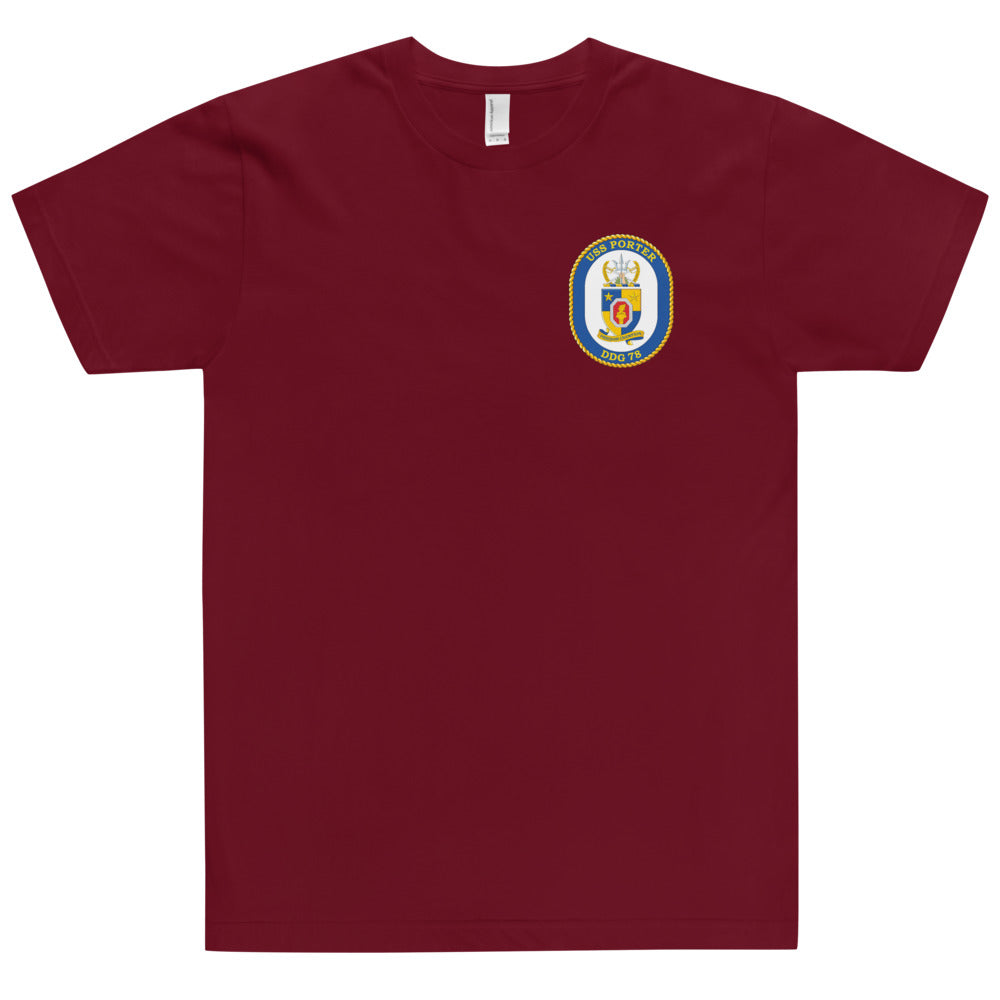 USS Porter (DDG-78) Ship's Crest Shirt