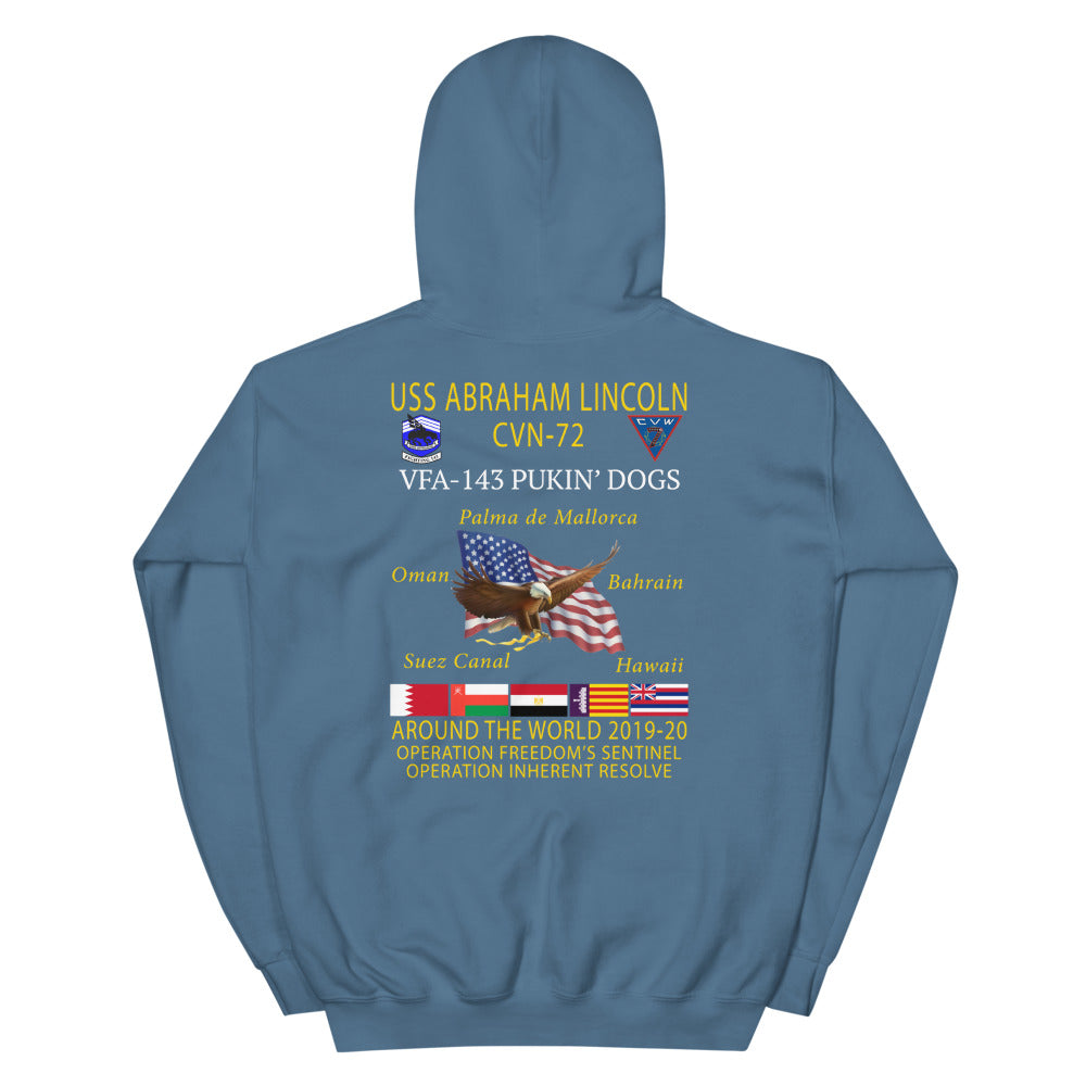 VFA-143 Pukin' Dogs 2019-20 Cruise Shirt Hoodie
