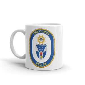 USS Curts (FFG-38) Ship's Crest Mug