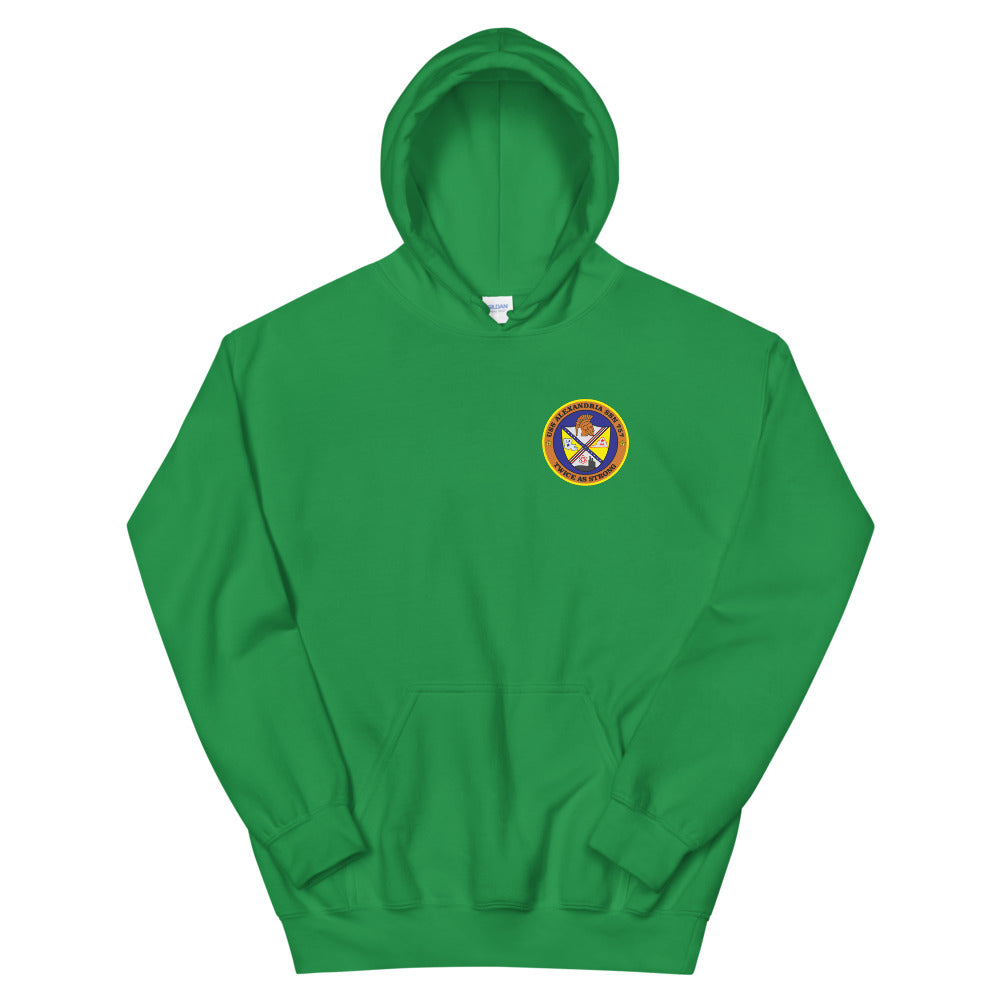 USS Alexandria (SSN-757) Ship's Crest Hoodie