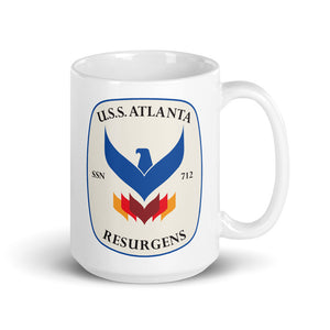 USS Atlanta (SSN-712) Ship's Crest Mug